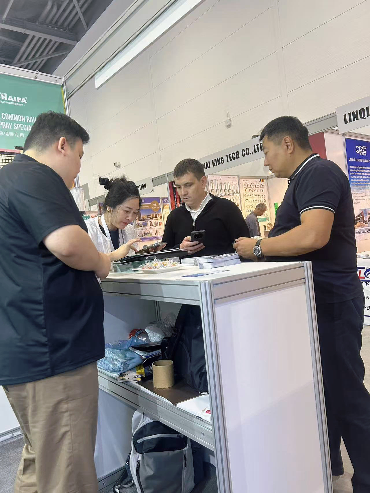 The exhibition of Xu Haifa in Kazakhstan was successfully concluded.