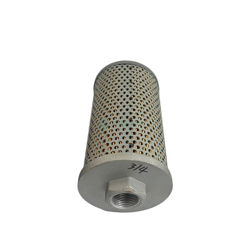 Hydraulic oil return filter and filter element for forklift hydraulic oil