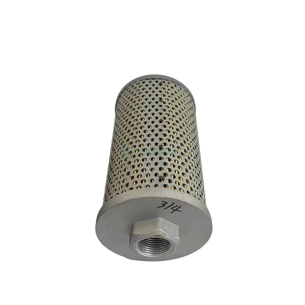 Hydraulic oil return filter and filter element for forklift hydraulic oil